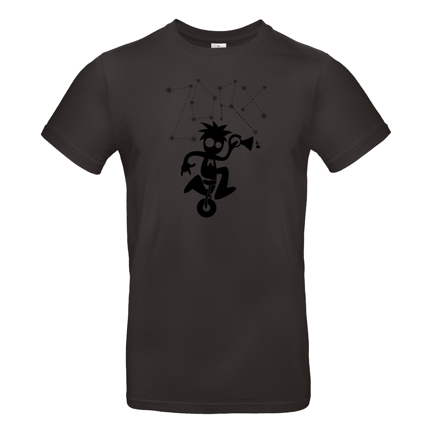 T-Shirt »Melek Black on Black«                     