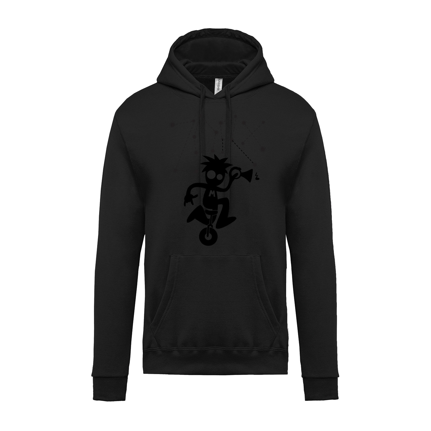 Hoodie »Melek Black on Black«              