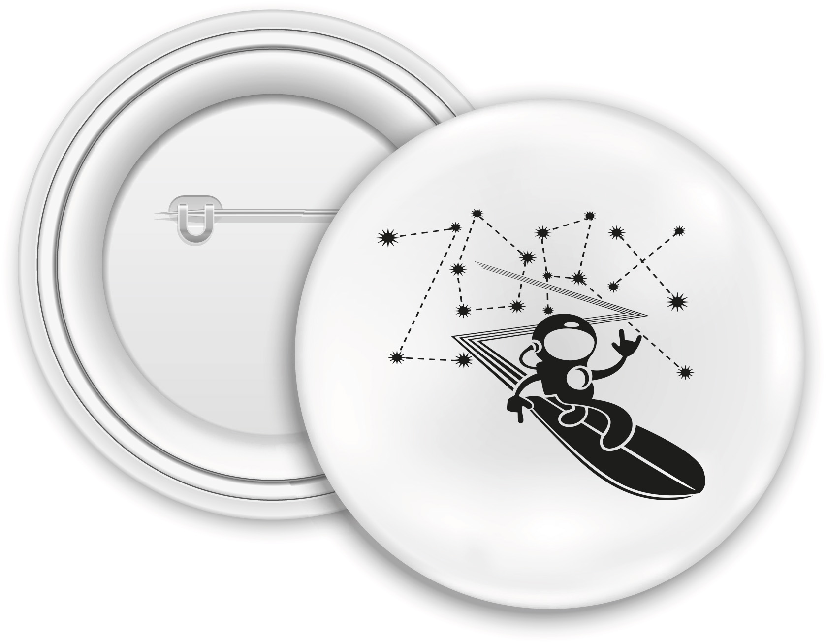 Button Surfer (32mm)       